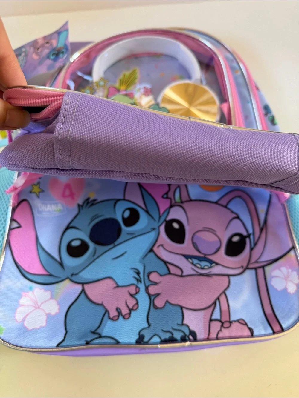 New Disney Stitch Bagpack 5 Piece Set